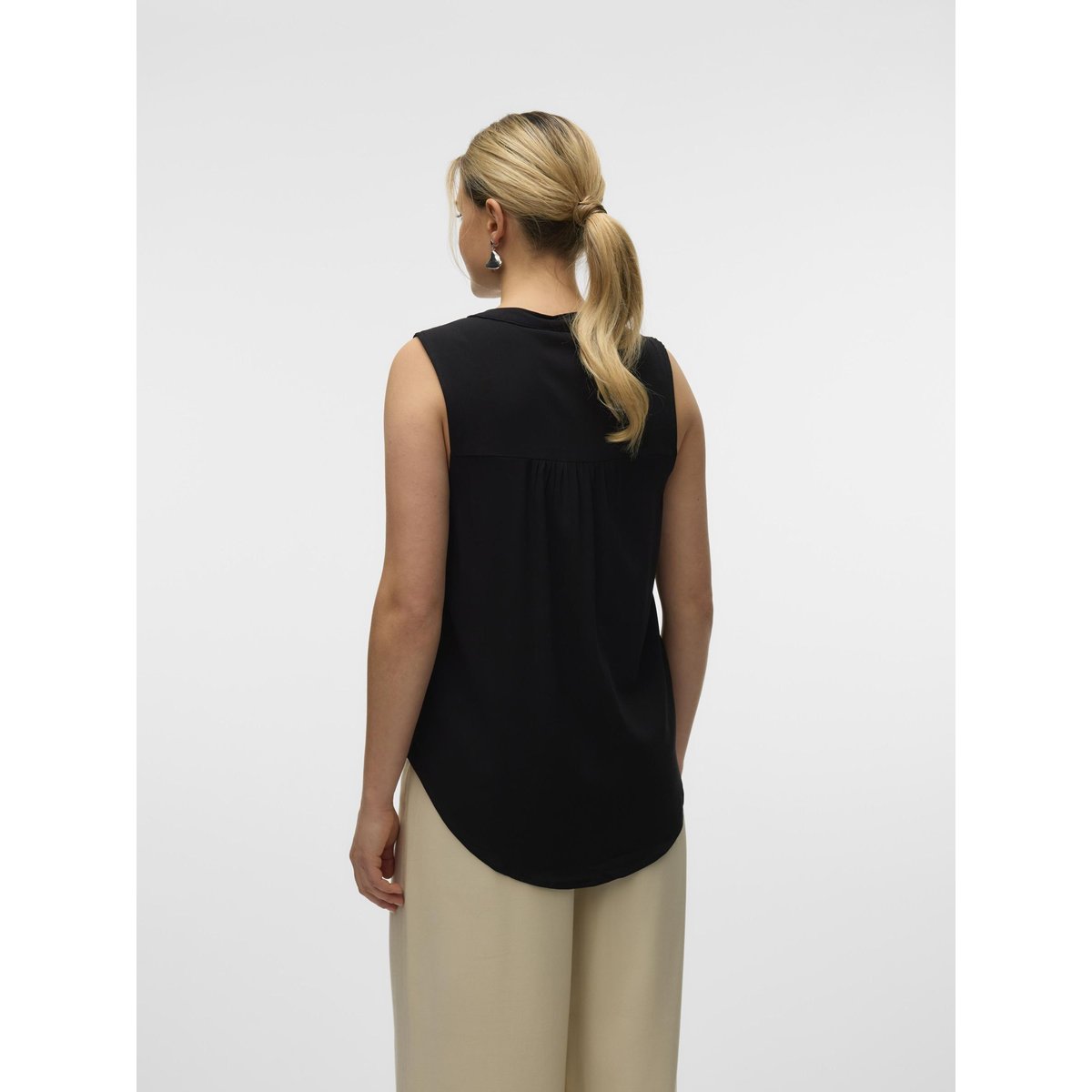 Top noire - black, VERO MODA
