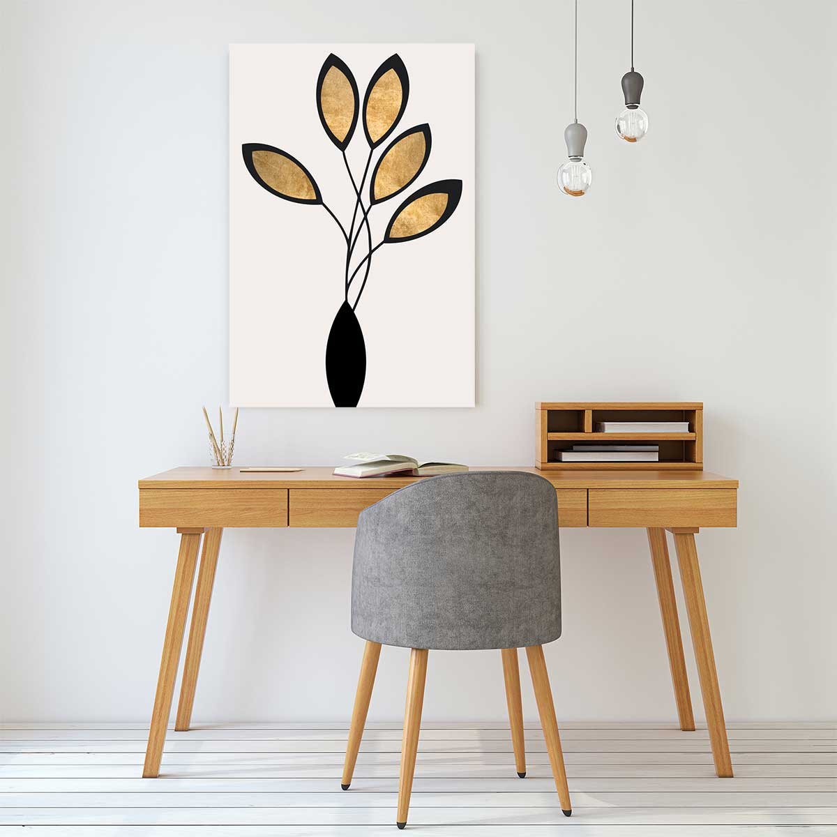 Tableau bouquet de bronze tableau alu dibond, HEXOA