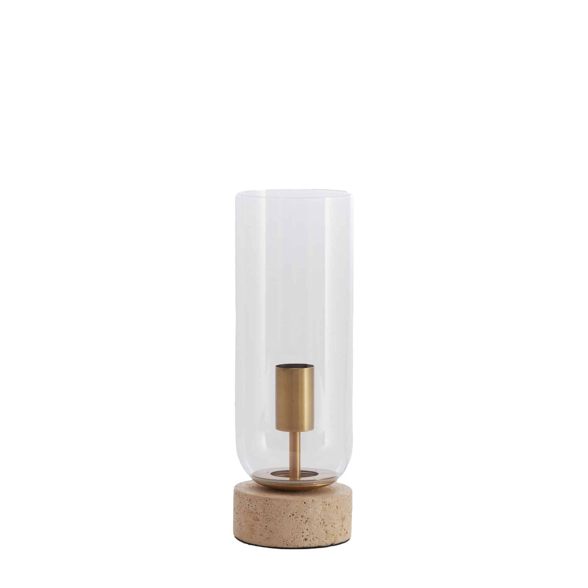 Lampe De Table Béton (artificiel) RYLANO transparent, LIGHT & LIVING