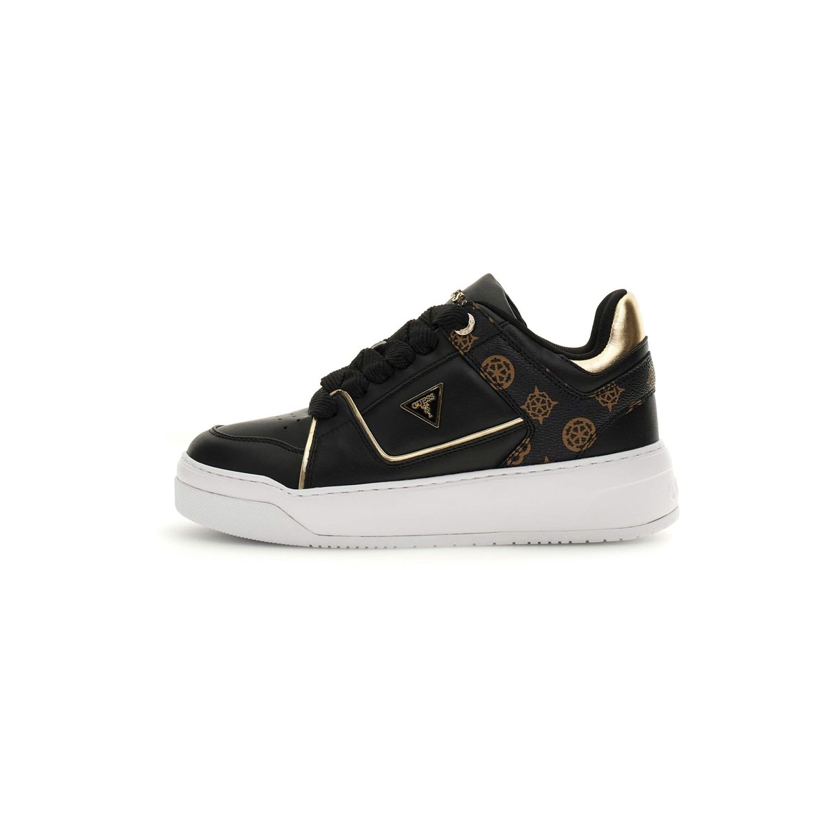 Sneakers Delove Logo 4G Pivoine noir, GUESS