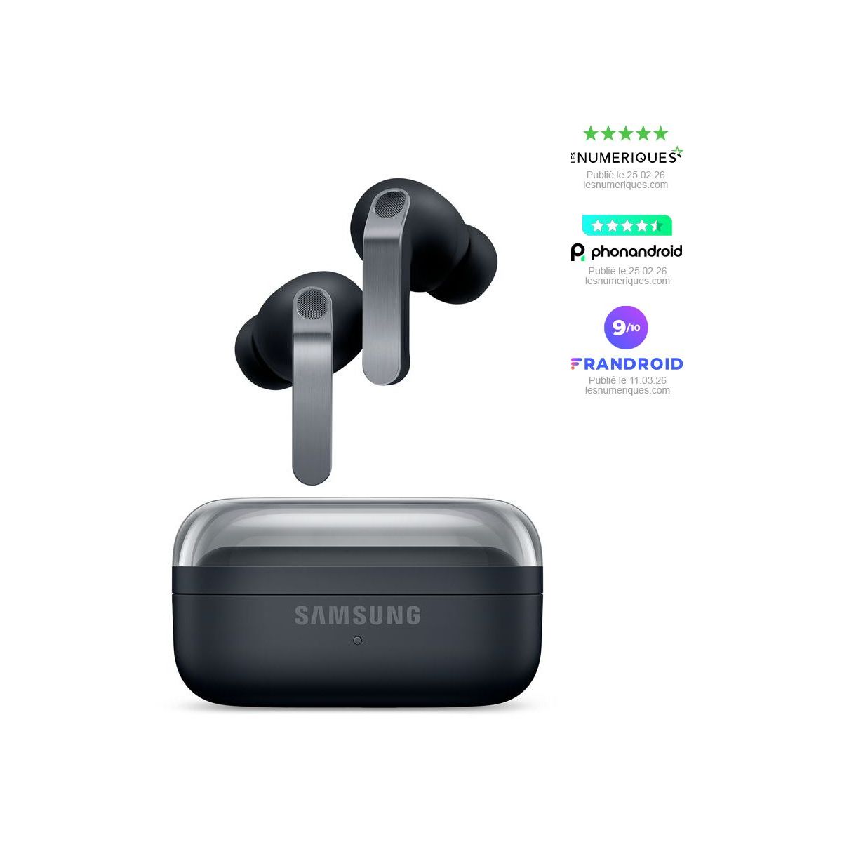 Ecouteurs Galaxy Buds4 Pro Noir noir, SAMSUNG