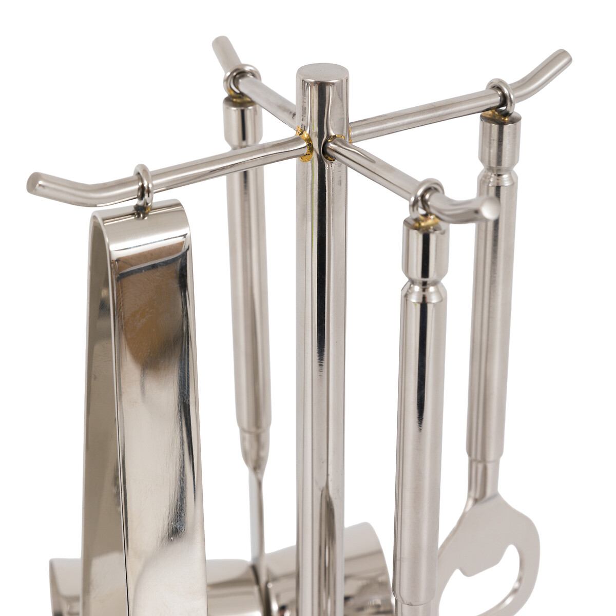Stainless Steel and Marble Bar Tool Set silver-coloured, ÉDITÉ