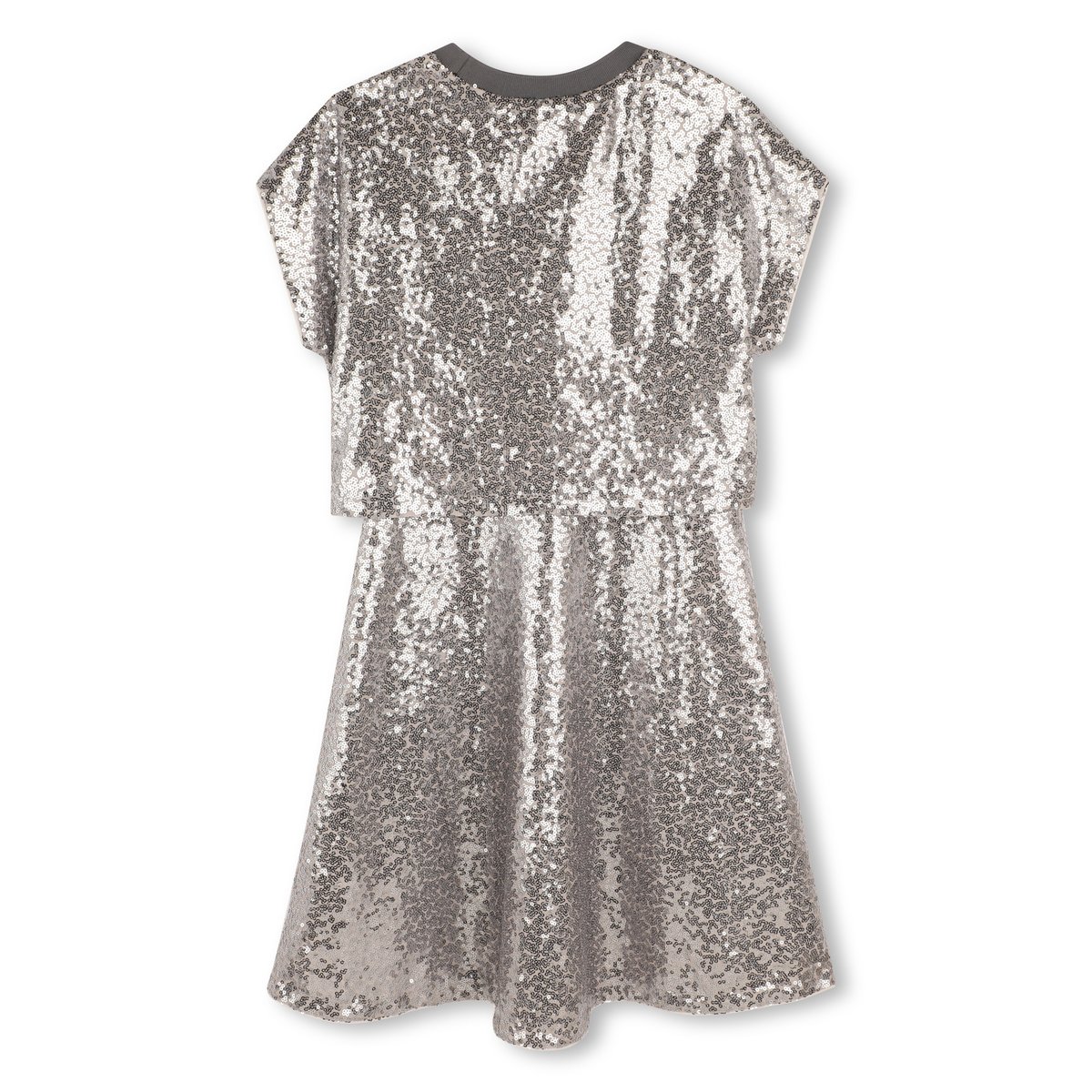 Robe à effet 2 en 1 silver, DKNY
