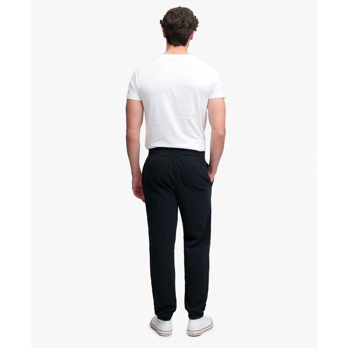 Pantalon de jogging Logo coupe ajustée bleu marine foncé, SUPERDRY