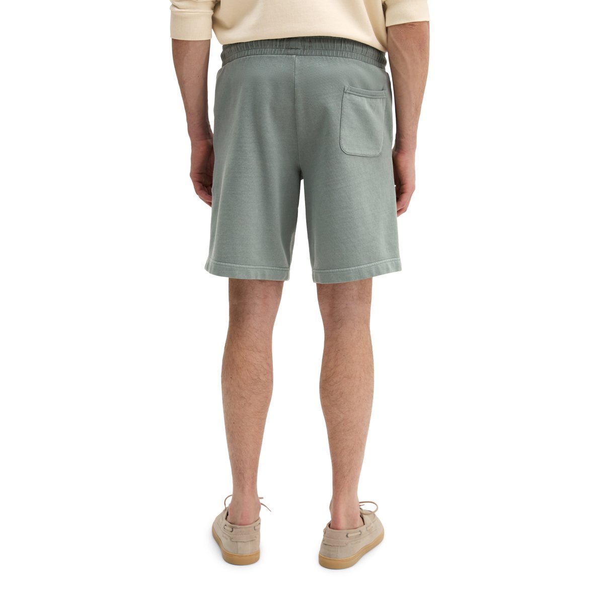 Sweatshort régulier en coton bio doux gris, MARC O'POLO
