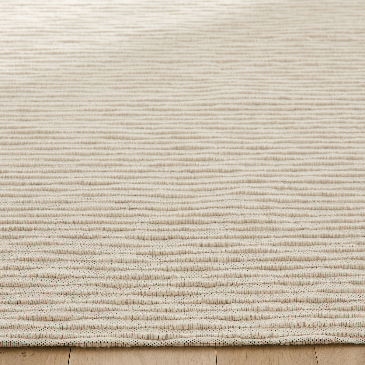 Tapis tissé main en laine, Illmare ivoire, AM.PM