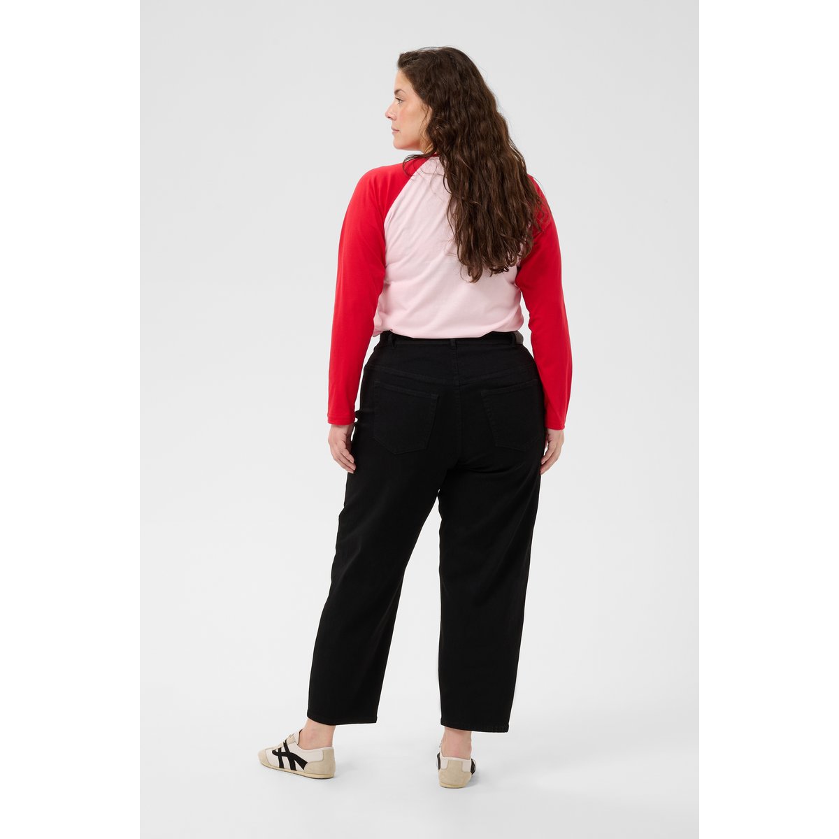Jeans noir, KAFFE CURVE