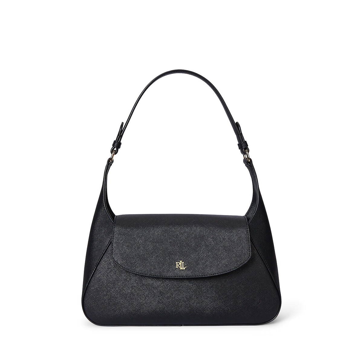 Sac porté épaule en cuir, SCHYLAR noir, LAUREN RALPH LAUREN