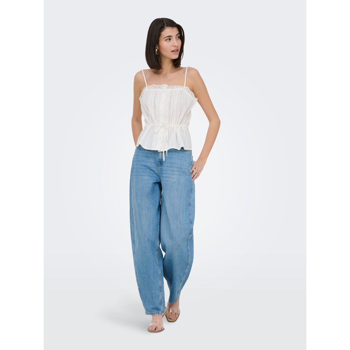 Top white, JDY