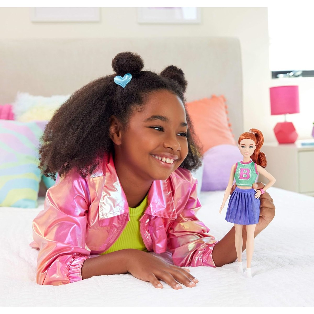 Poupée fashionistas violet, MATTEL