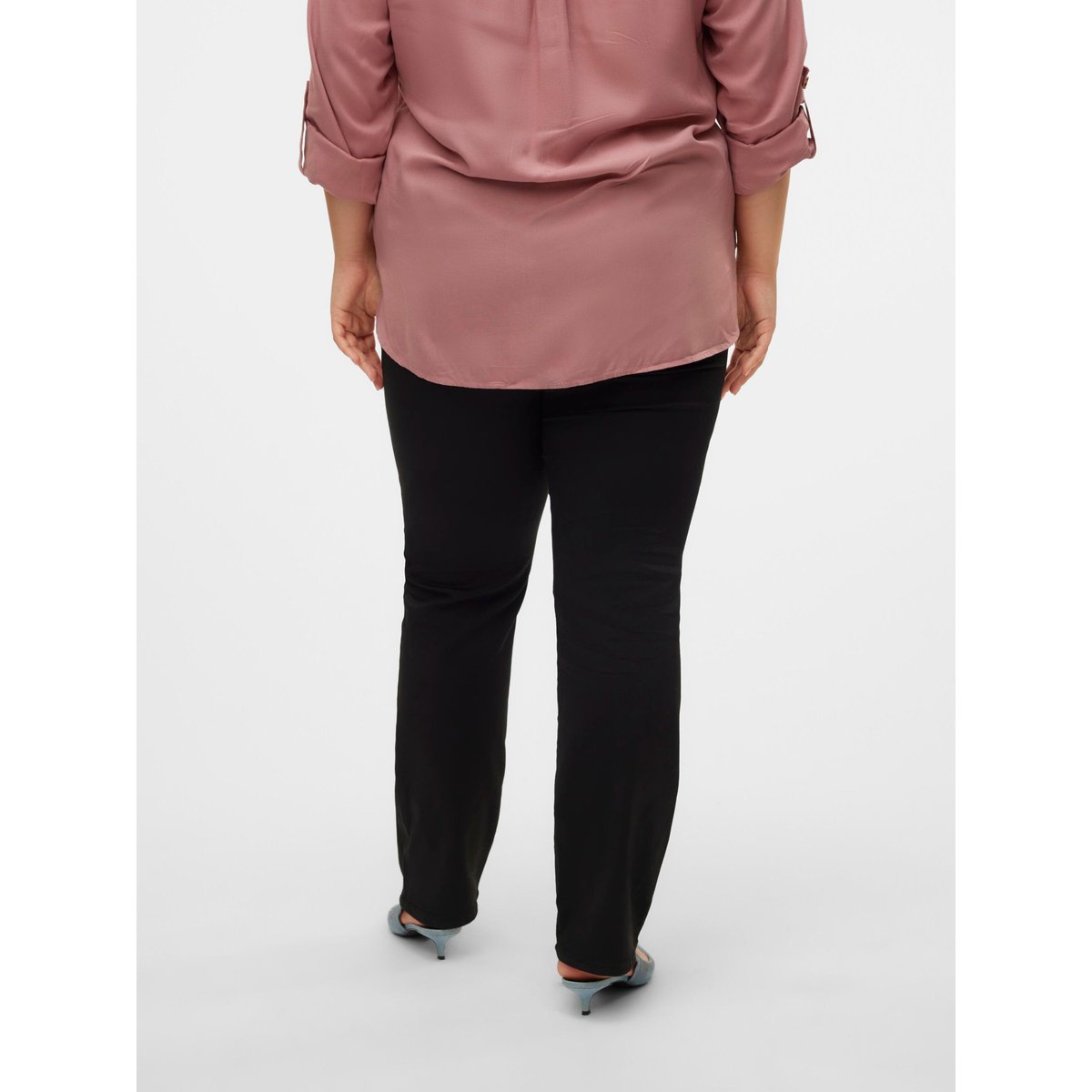 Jean Coupe Droite black, VERO MODA