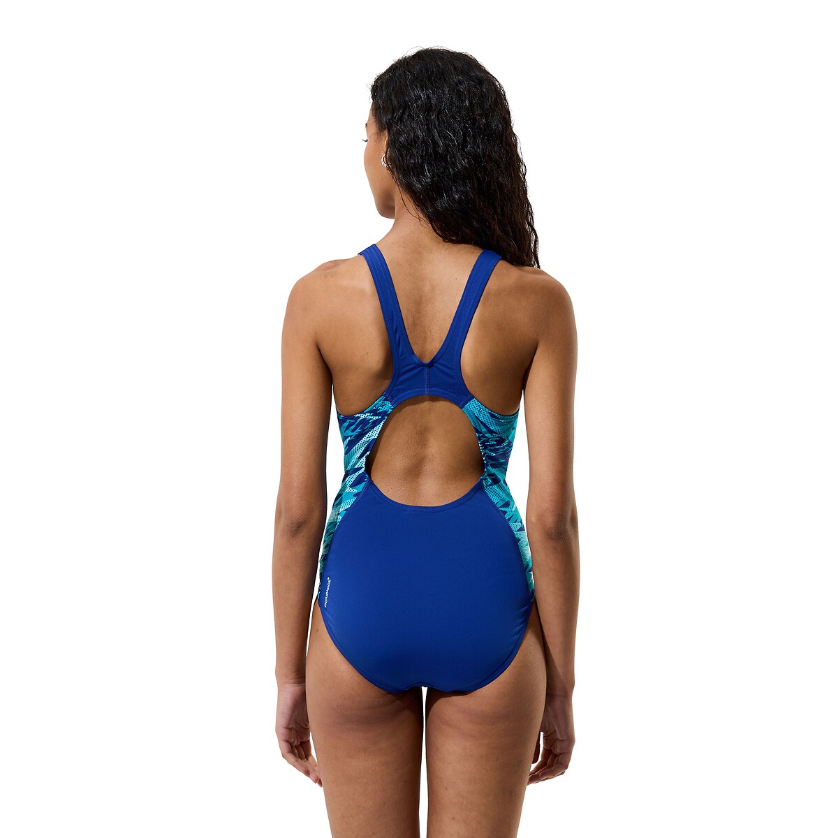 Costume da bagno intero HYPERBOOM MUSCLEBACK fantasia blu, SPEEDO