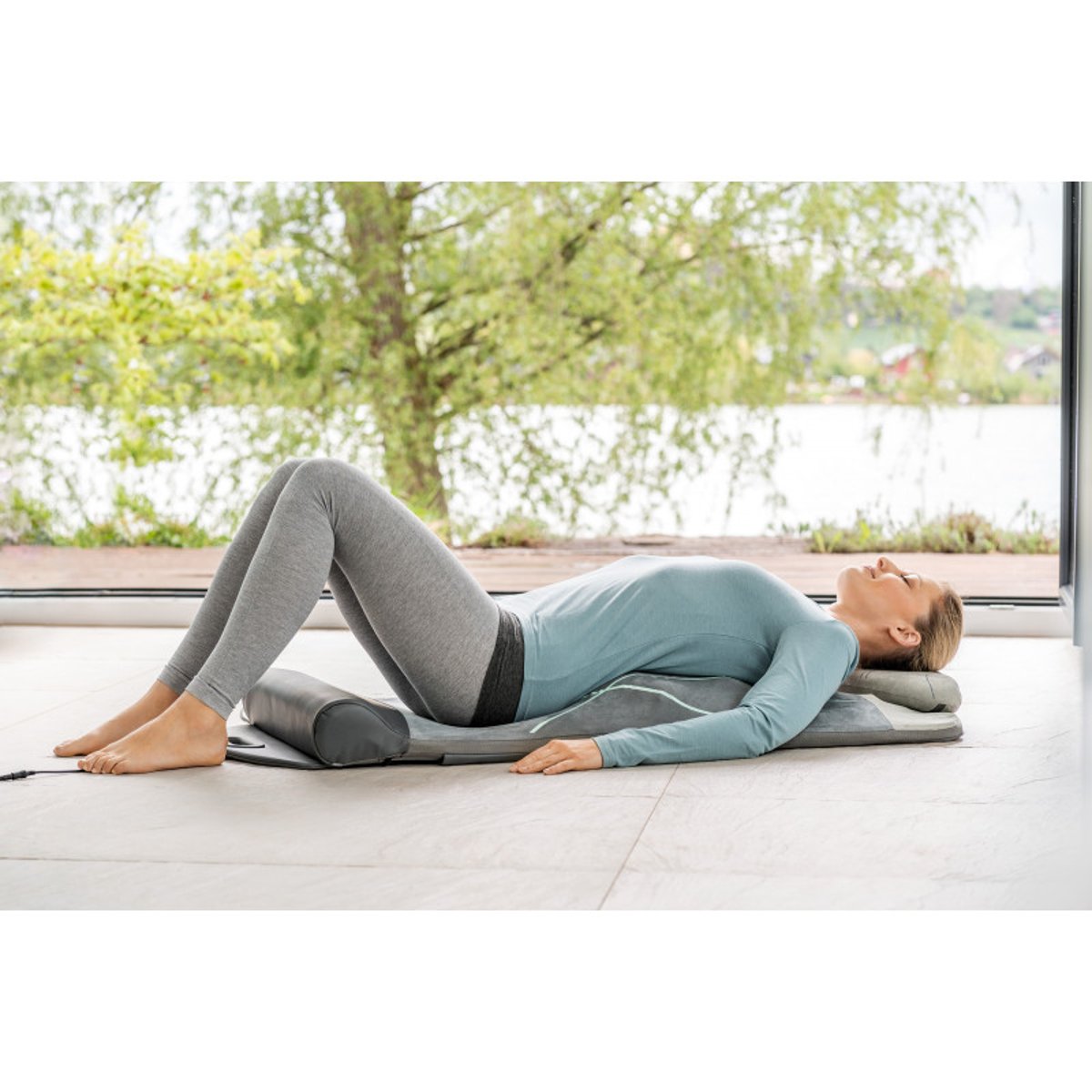 Tapis de massage avec vibration et chaleur simple, BEURER