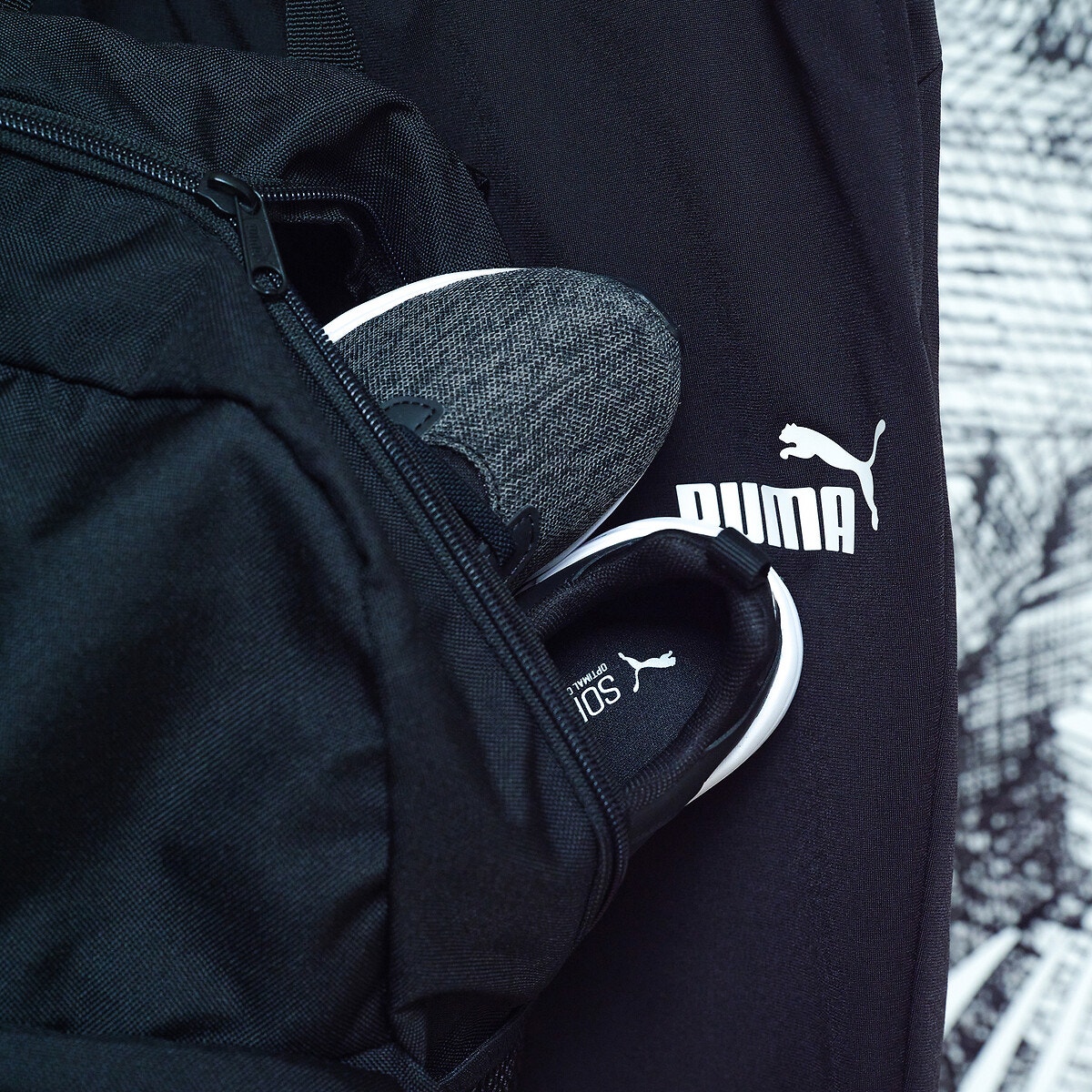 Baskets Wired Run AC noir/rose, PUMA