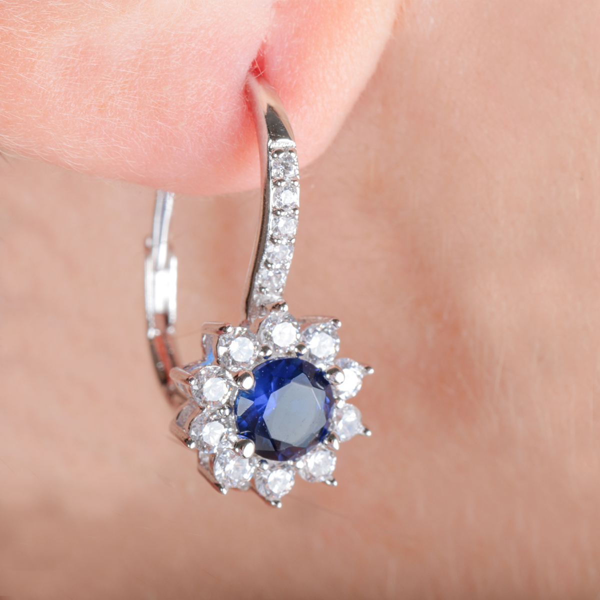 Boucles d'oreilles en argent 925 argent, BLUESPIRIT