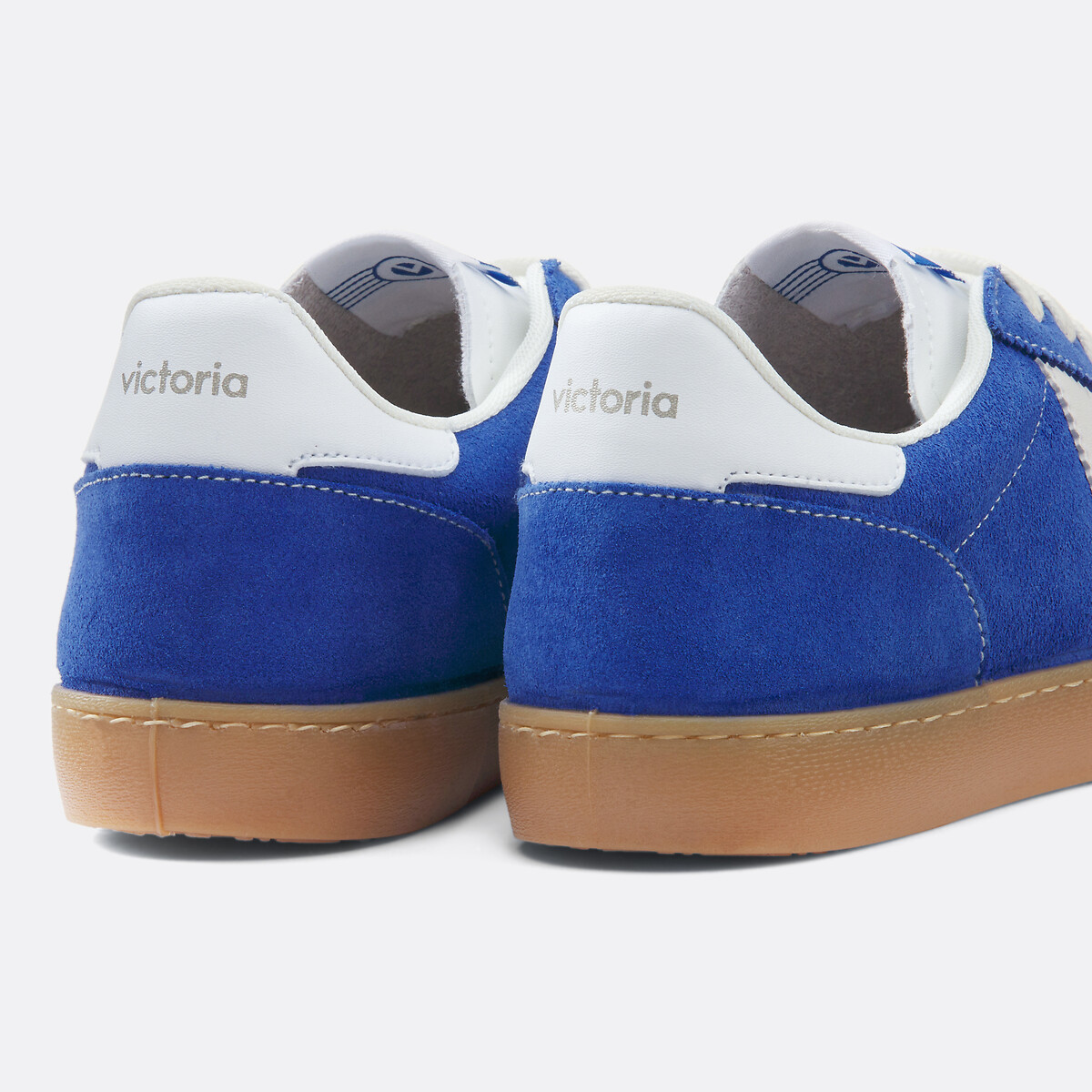 Suede Trainers blue, VICTORIA