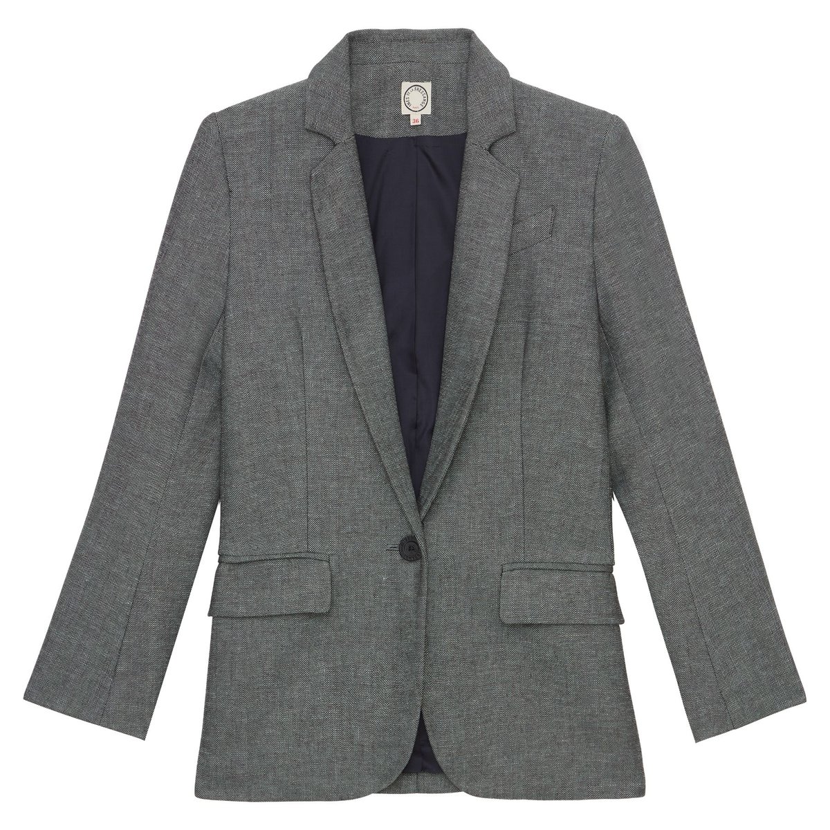 Veste Bruna blanche grey, INES DE LA FRESSANGE PARIS