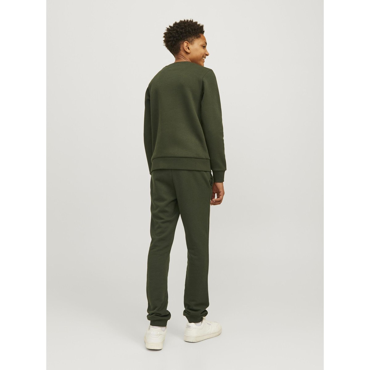 Pantalon De Survêtement kombu green, JACK & JONES JUNIOR