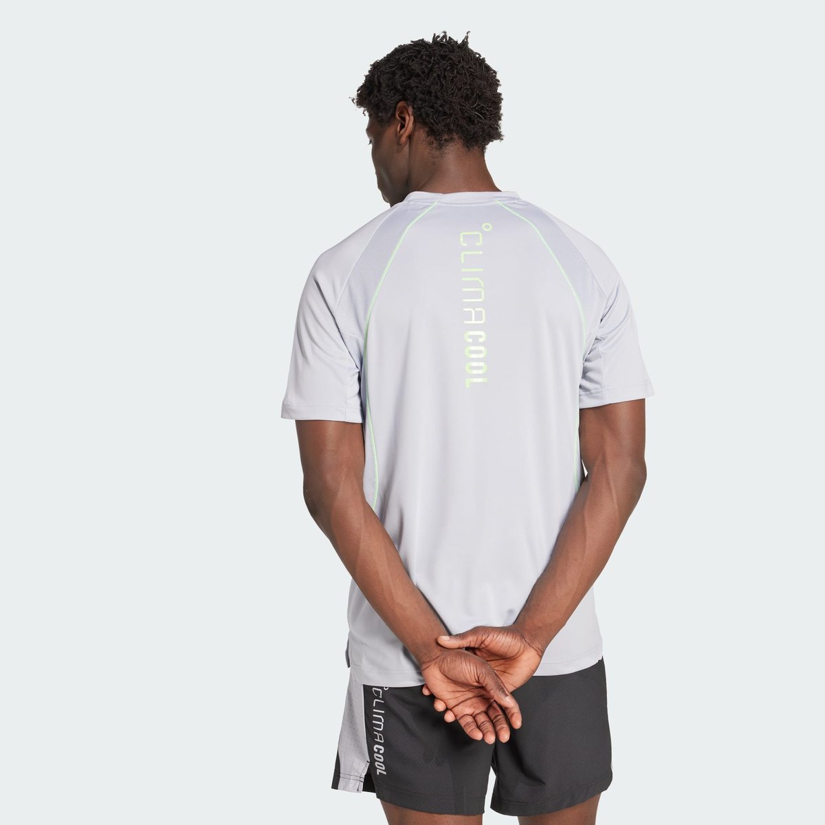 T-Shirt Tech Apparel Climacool halo silver, adidas Performance