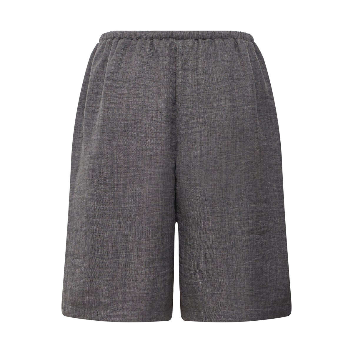 Short décontracté gris asphalt, ICHI