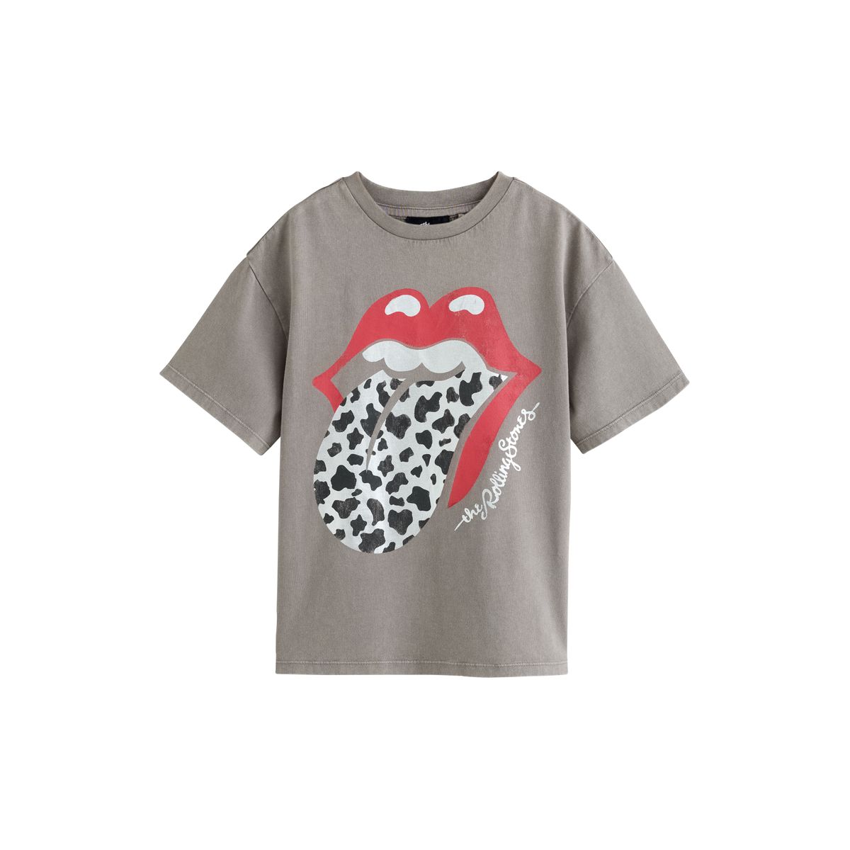 T-shirt rolling stones oversize gris anthracite, NEXT