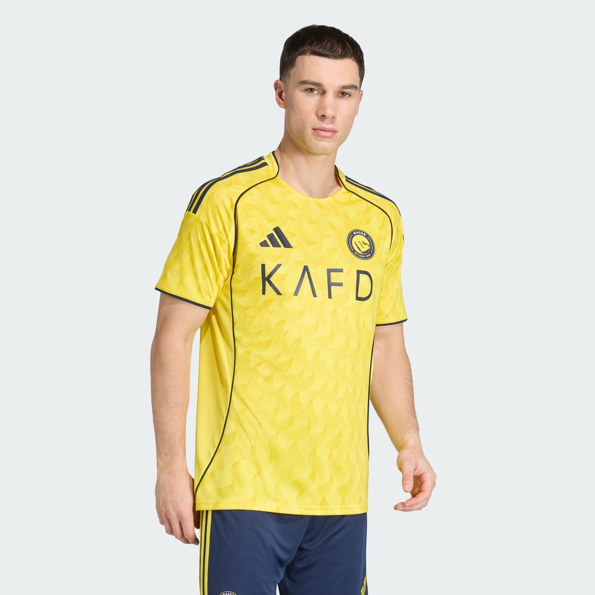 Maillot Domicile Al Nassr Fc 25/26 Maillot Domicile Al Nassr Fc 25/26 impact yellow / night indigo, adidas Performance