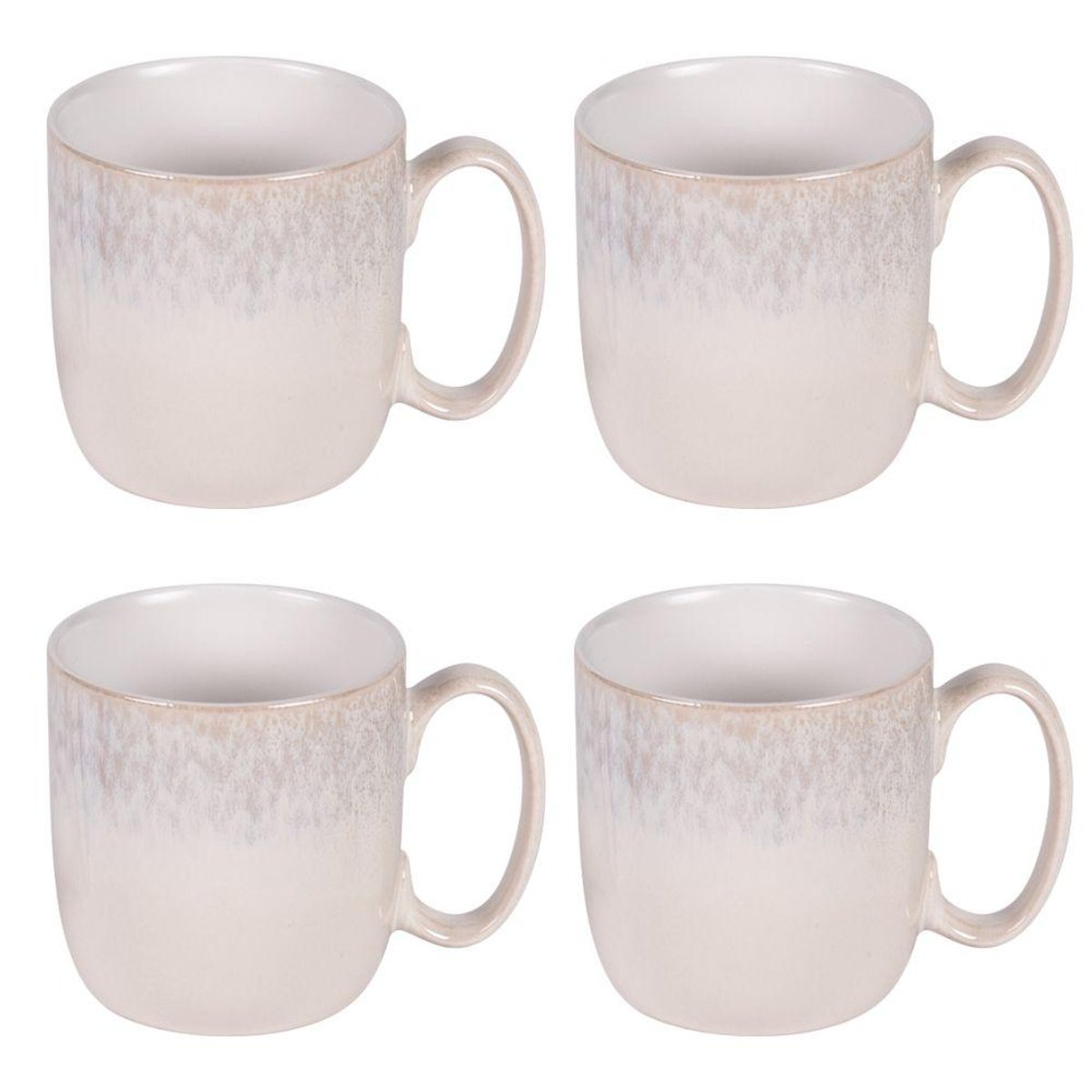 Mug beige Bardenas 38 cl (lot de 4) - BARDENAS crème / ivoire, TABLE PASSION