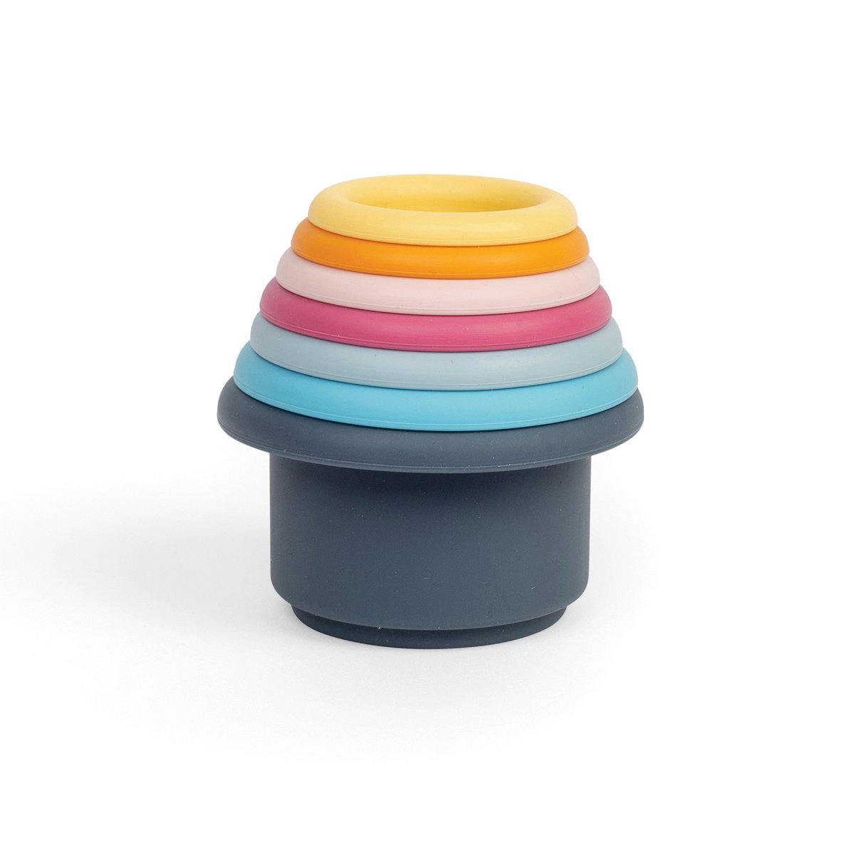 Gobelets de bain empilables bleu, BIGJIGS