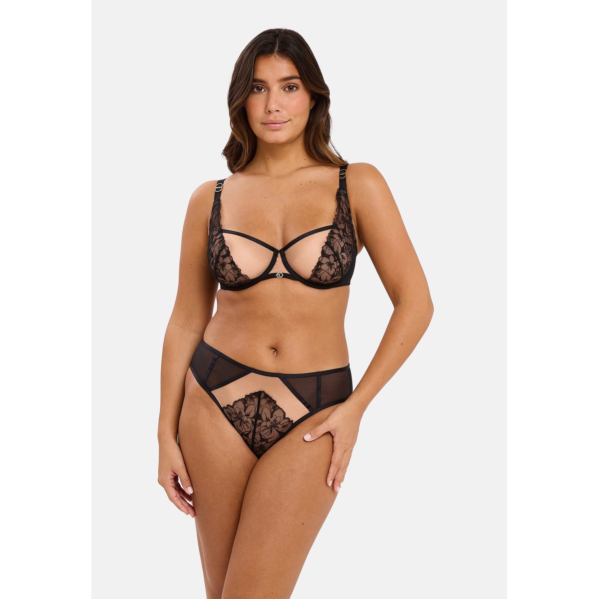 Soutien-gorge DEVA noir, SANS COMPLEXE