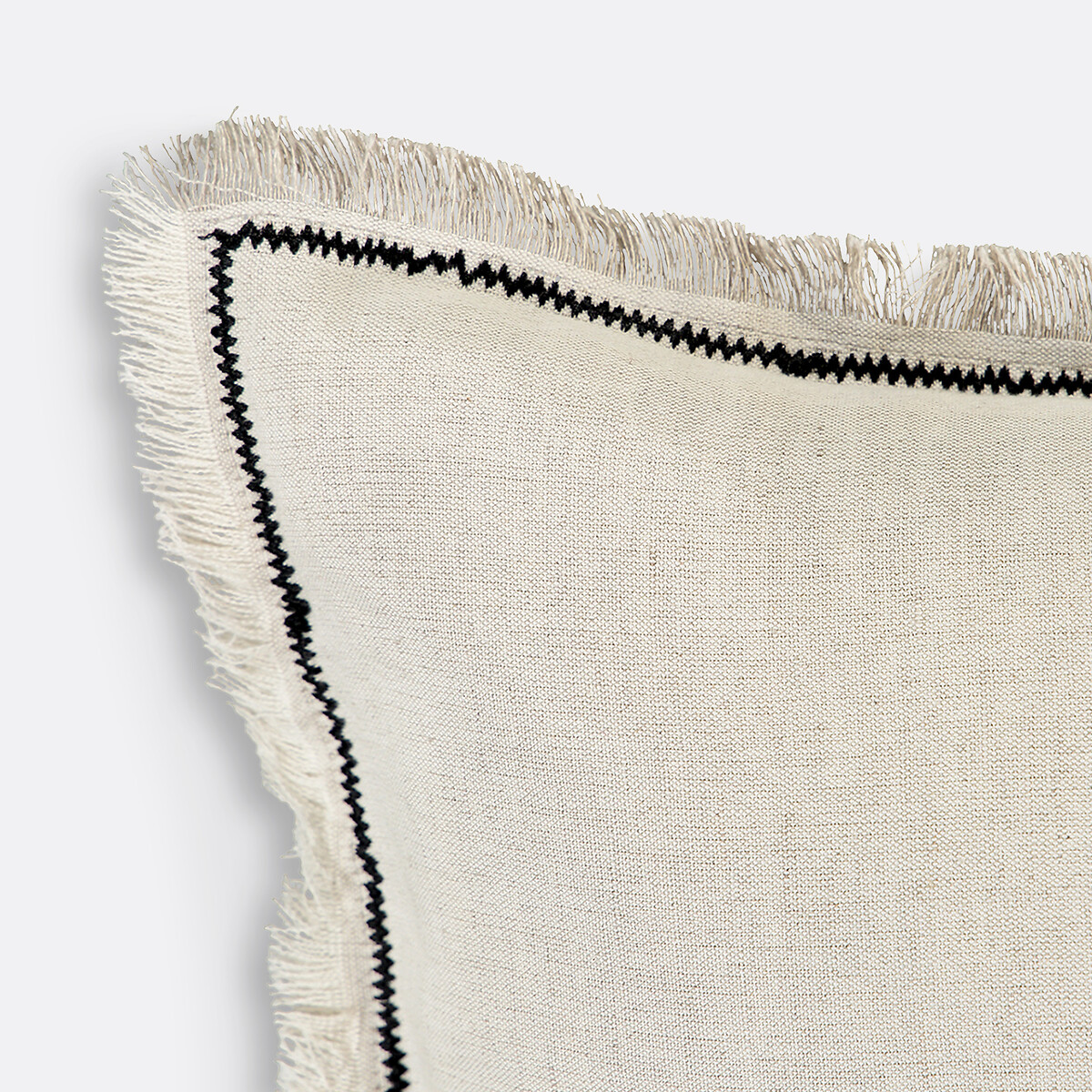 Housse de coussin lin/coton, Menorca naturel, LA REDOUTE INTERIEURS