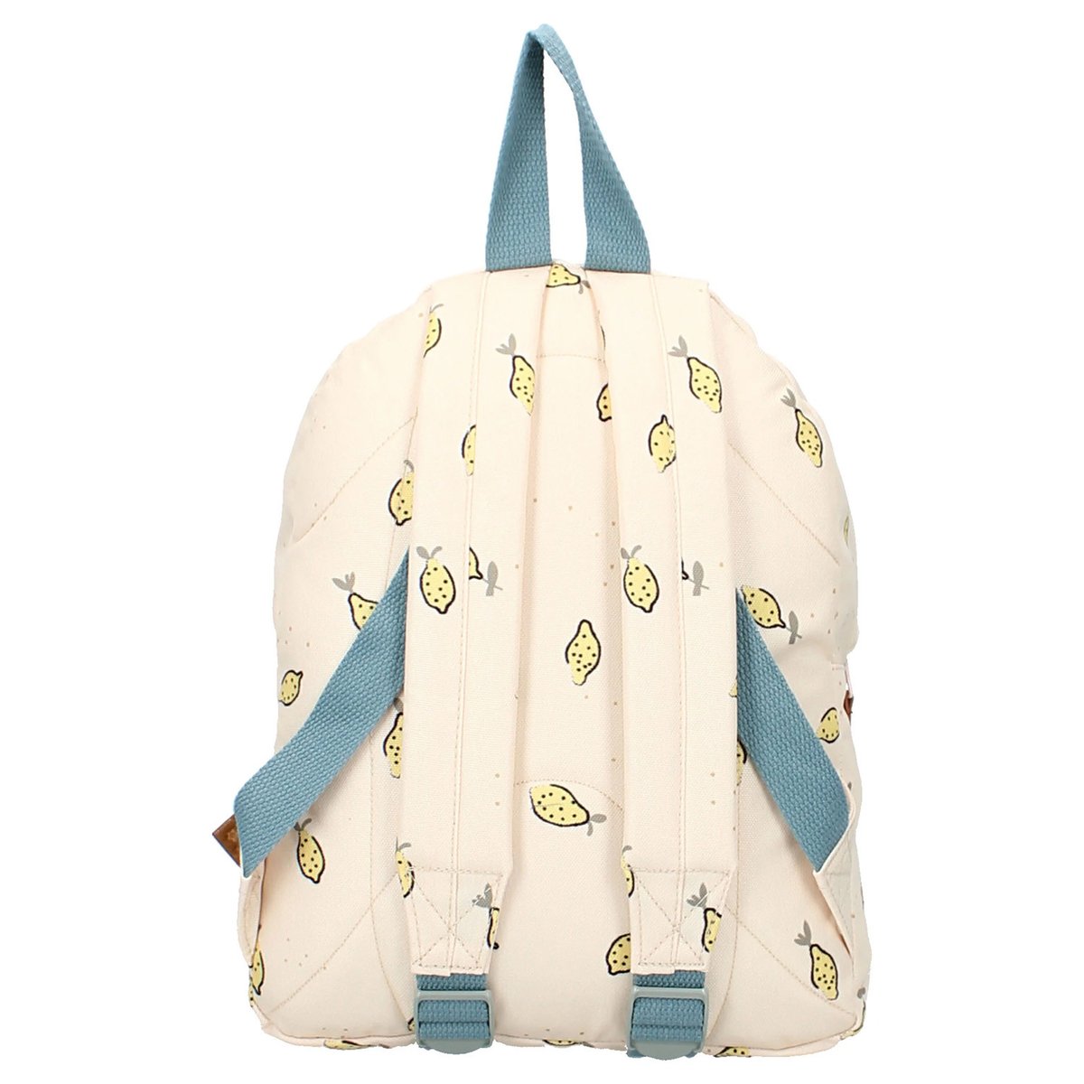 Sac à dos enfant ecru, bleu, jaune, KIDZROOM