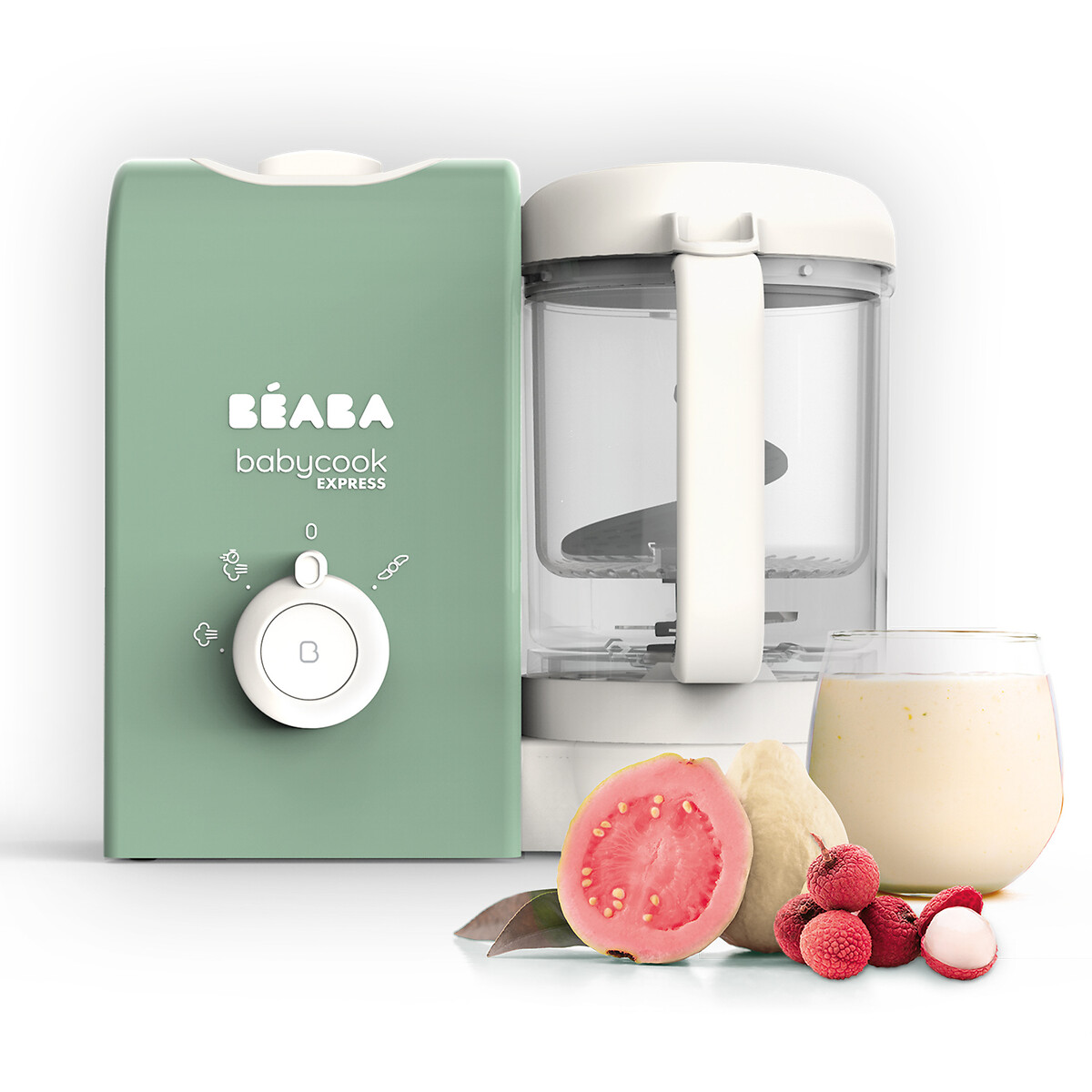 Robot bébé cuiseur babycook express vert sauge, BEABA