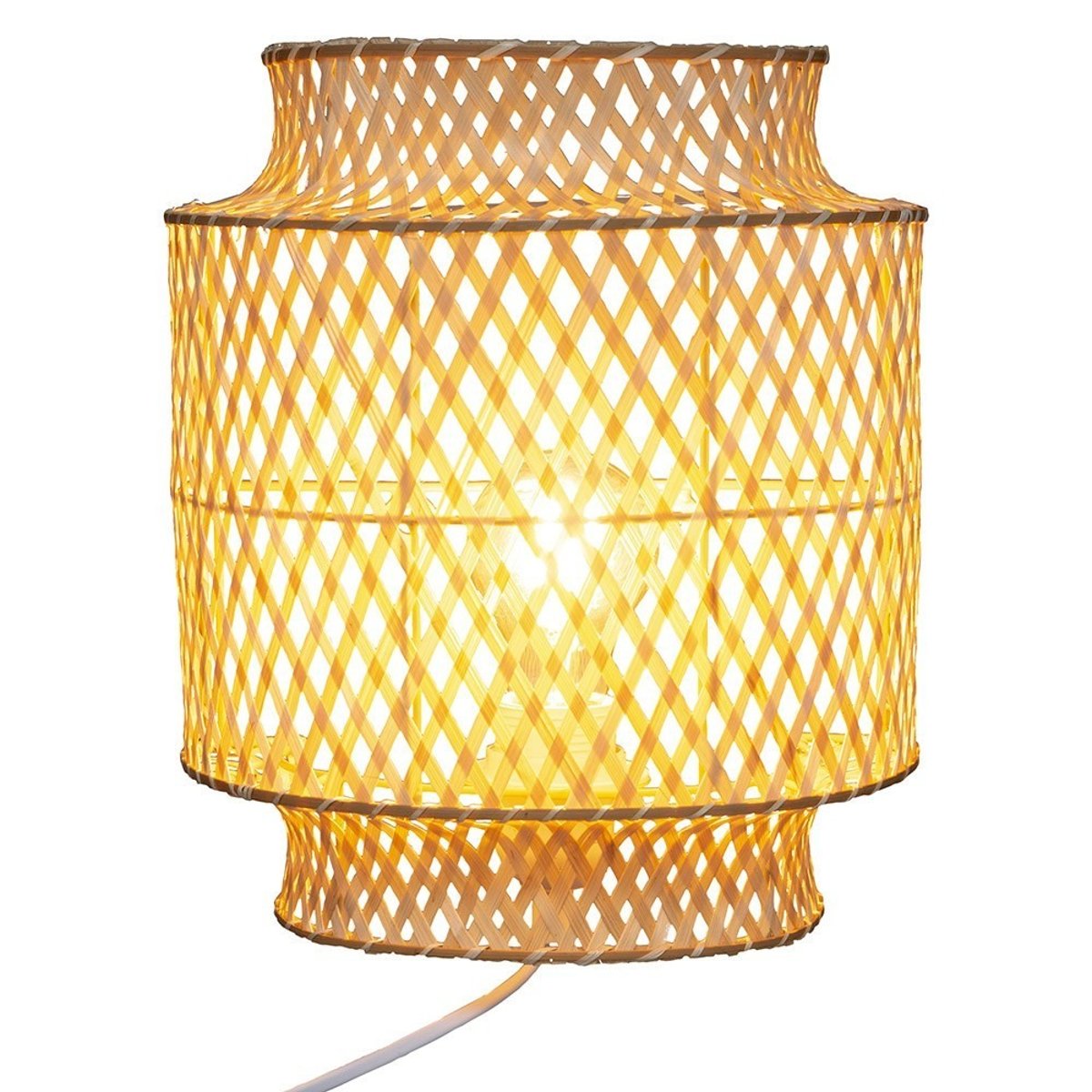 Applique bambou Liby naturel D23 beige, ATMOSPHERA