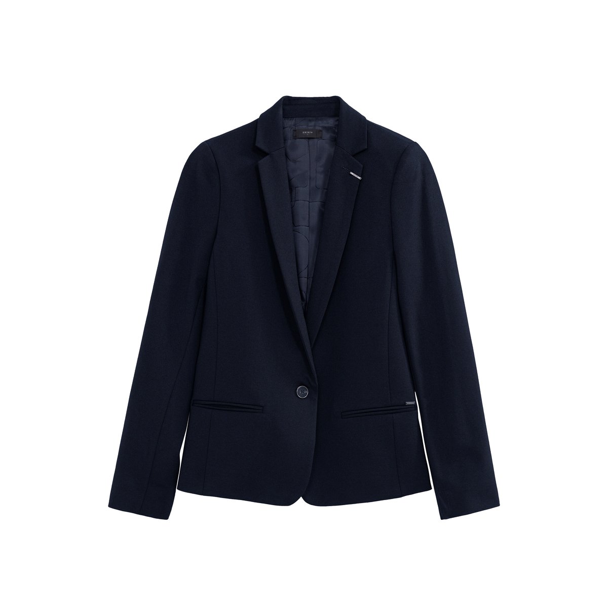 Veste de costume maille Milano BUSINESS COLLECTION bleu marine, IKKS