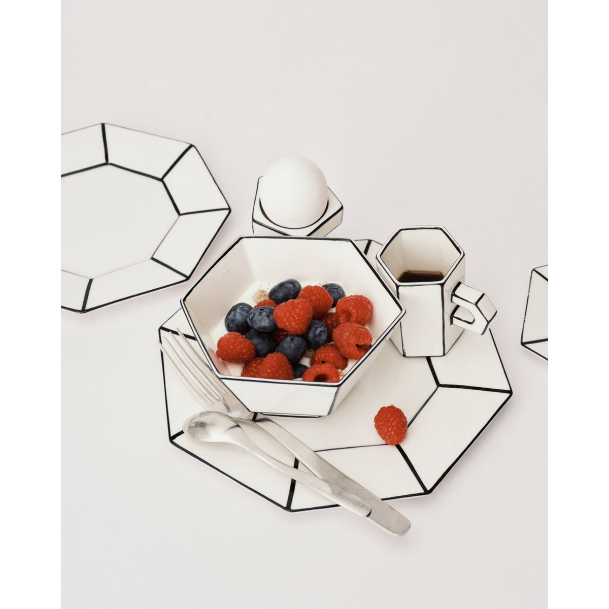 Bol en porcelaine Carte Blanche blanc, SERAX