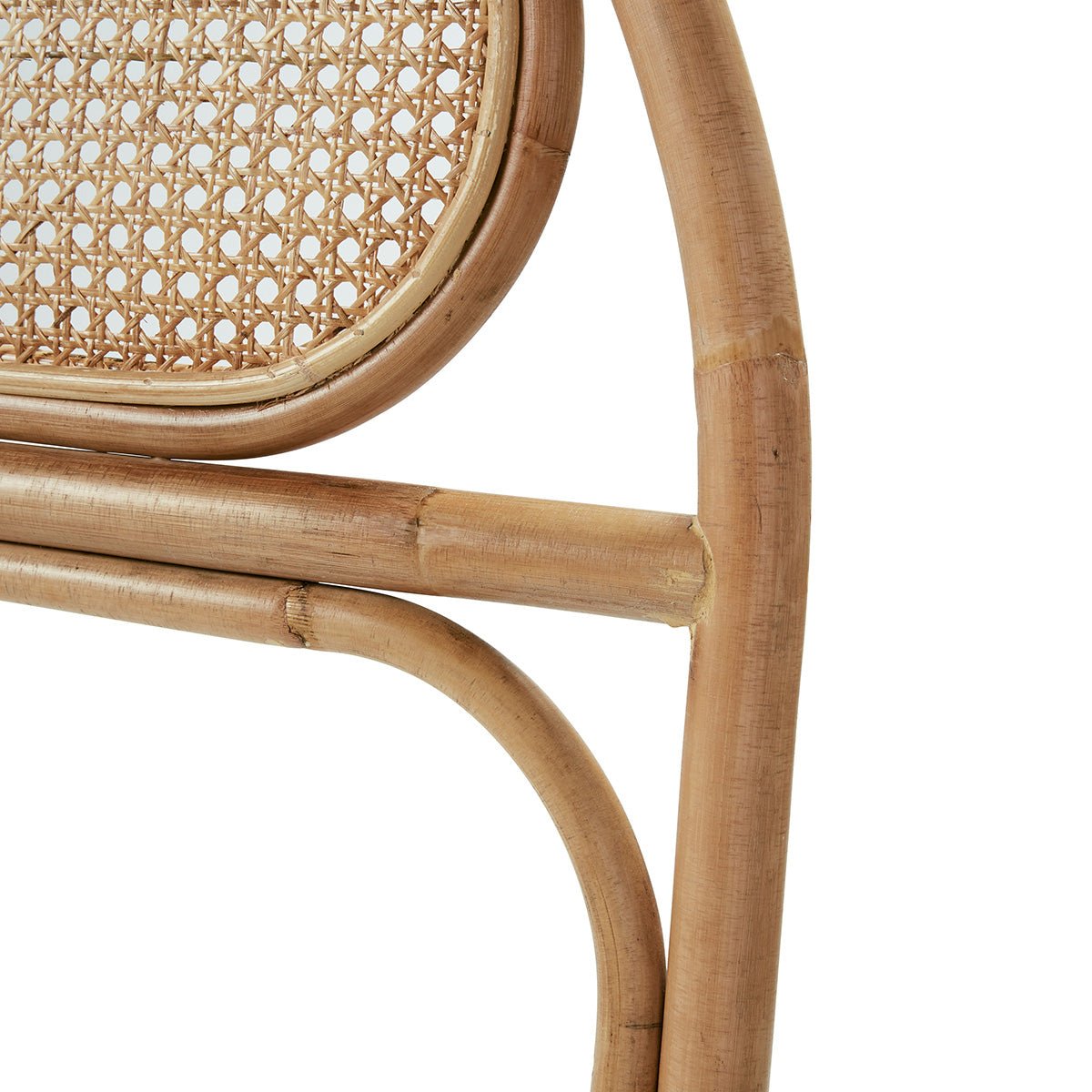 Tête de lit en cannage et rotin noir 160 cm AVA naturel, BERAH GETAH