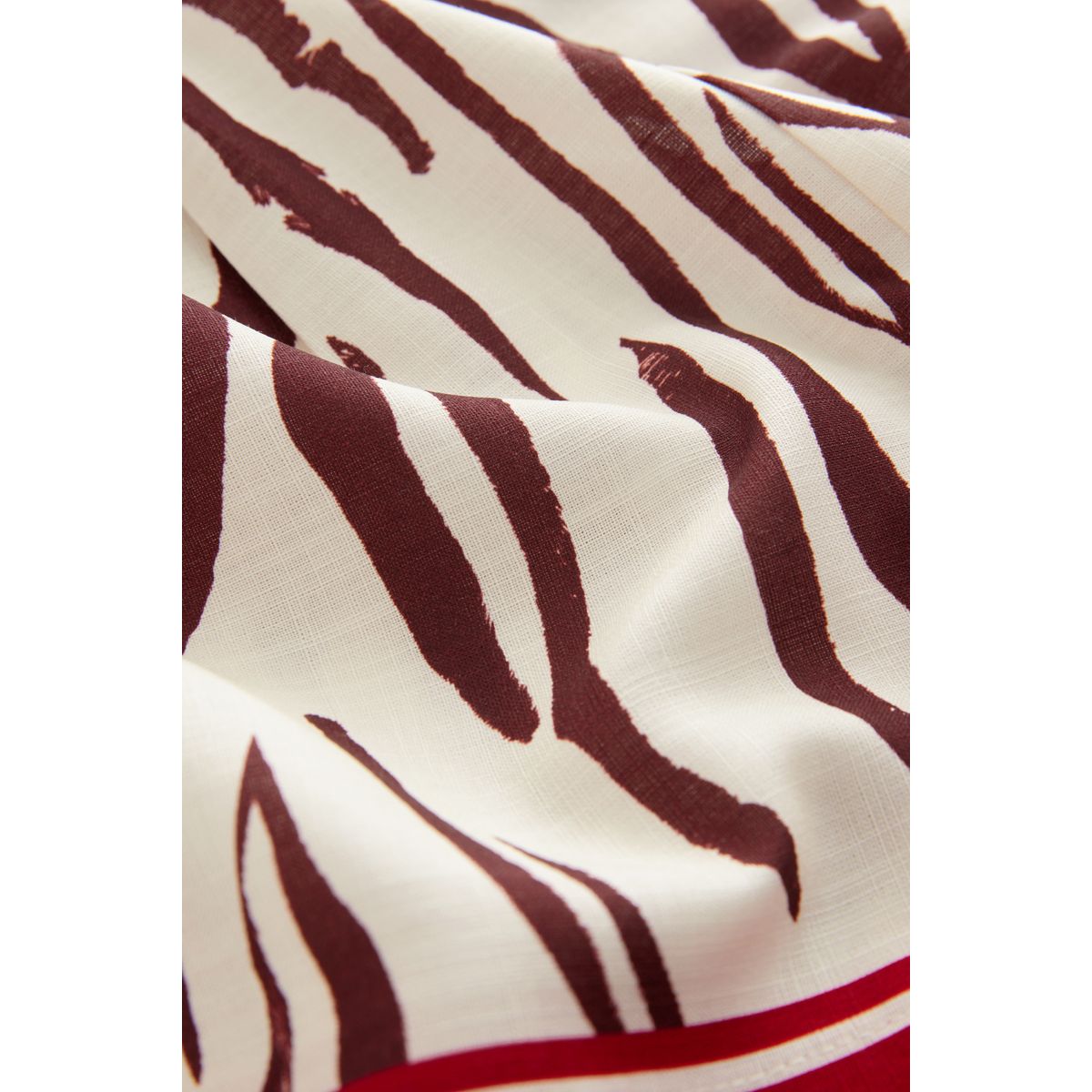Short avec lien à nouer la taille imprimé zèbre crème, NEXT