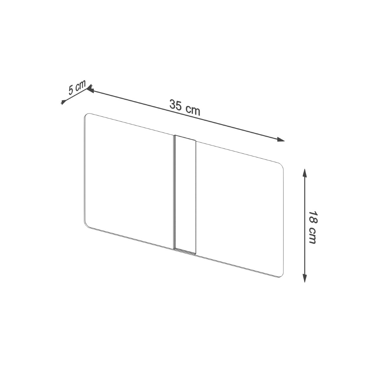 Applique Verre Blanc/Chromé G9 2 Azalia blanc, EDEN