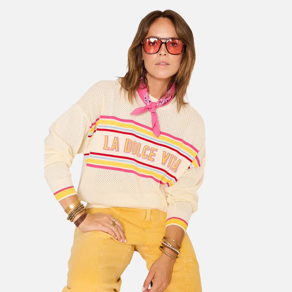 Pull KEMBY naturel, MKT STUDIO