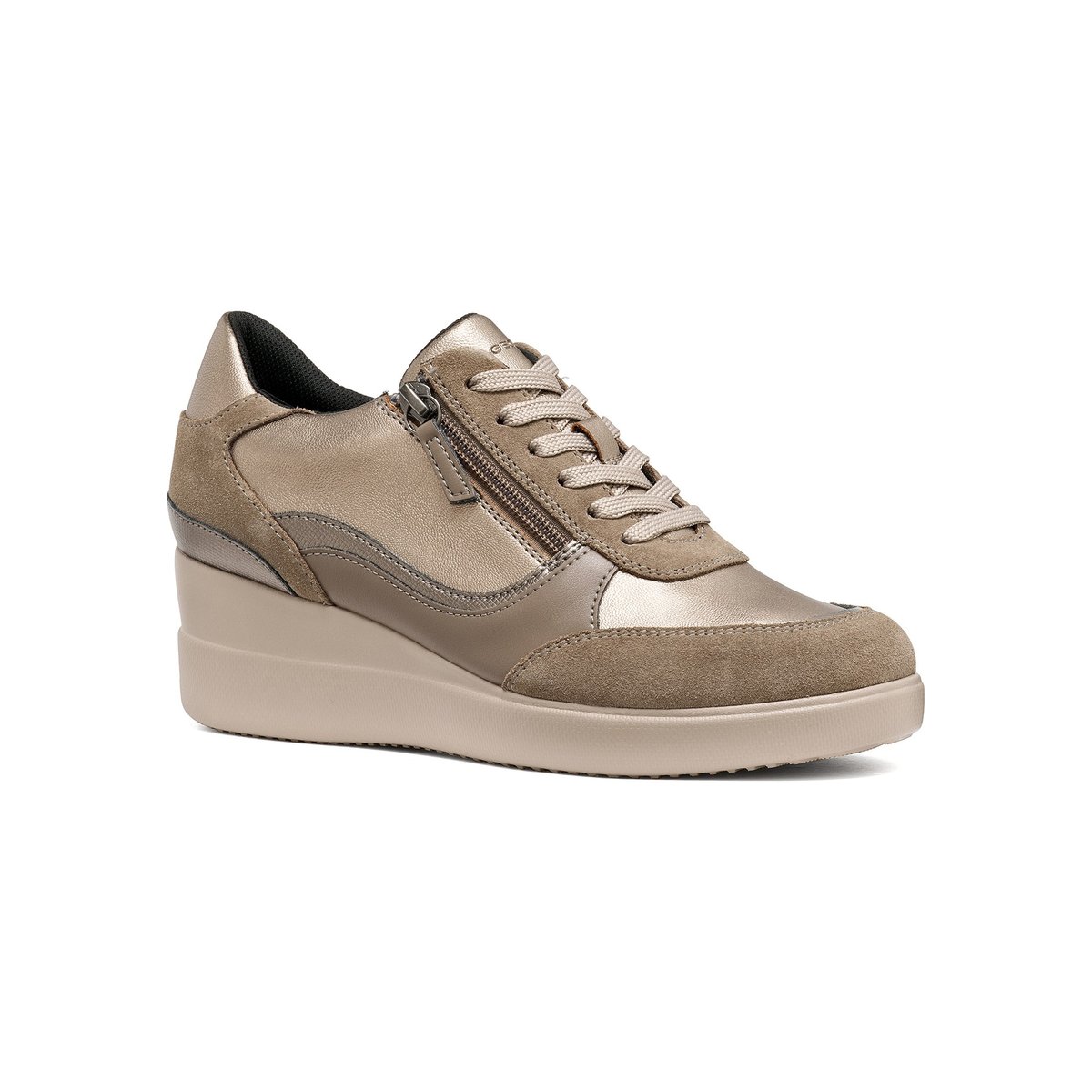 Baskets  D STARDUST vert sauge/beige, GEOX