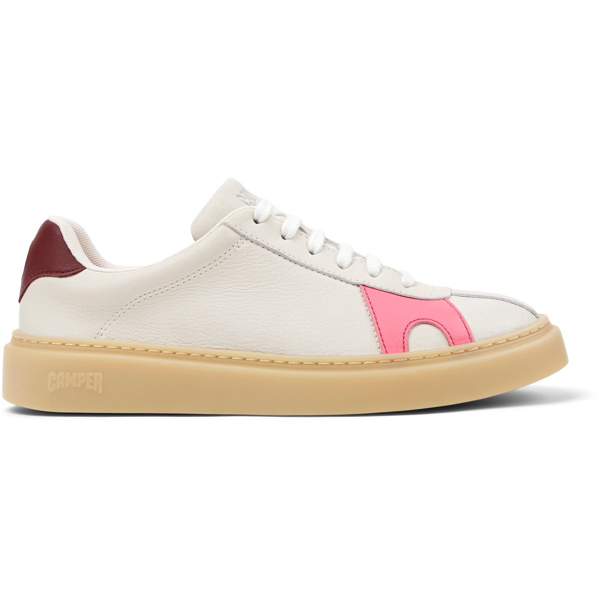 Baskets Runner Twentyfive Twins Smooth Leather blanc naturel 1, CAMPER