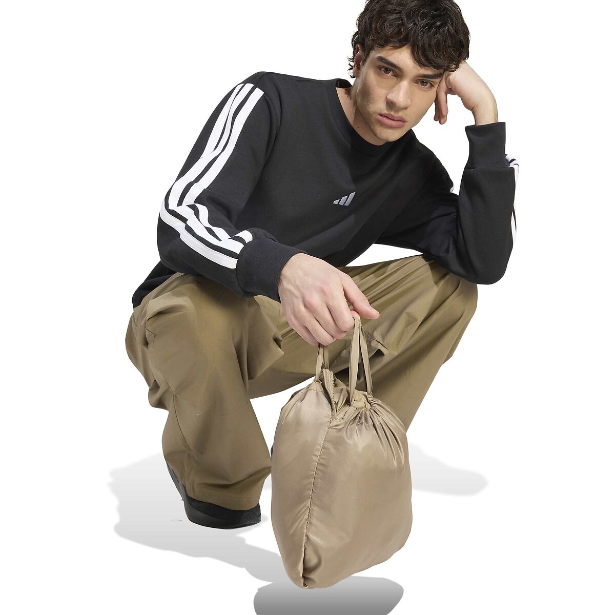 Essentials Loose Fit Foldable Padded Jacket brown, ADIDAS SPORTSWEAR