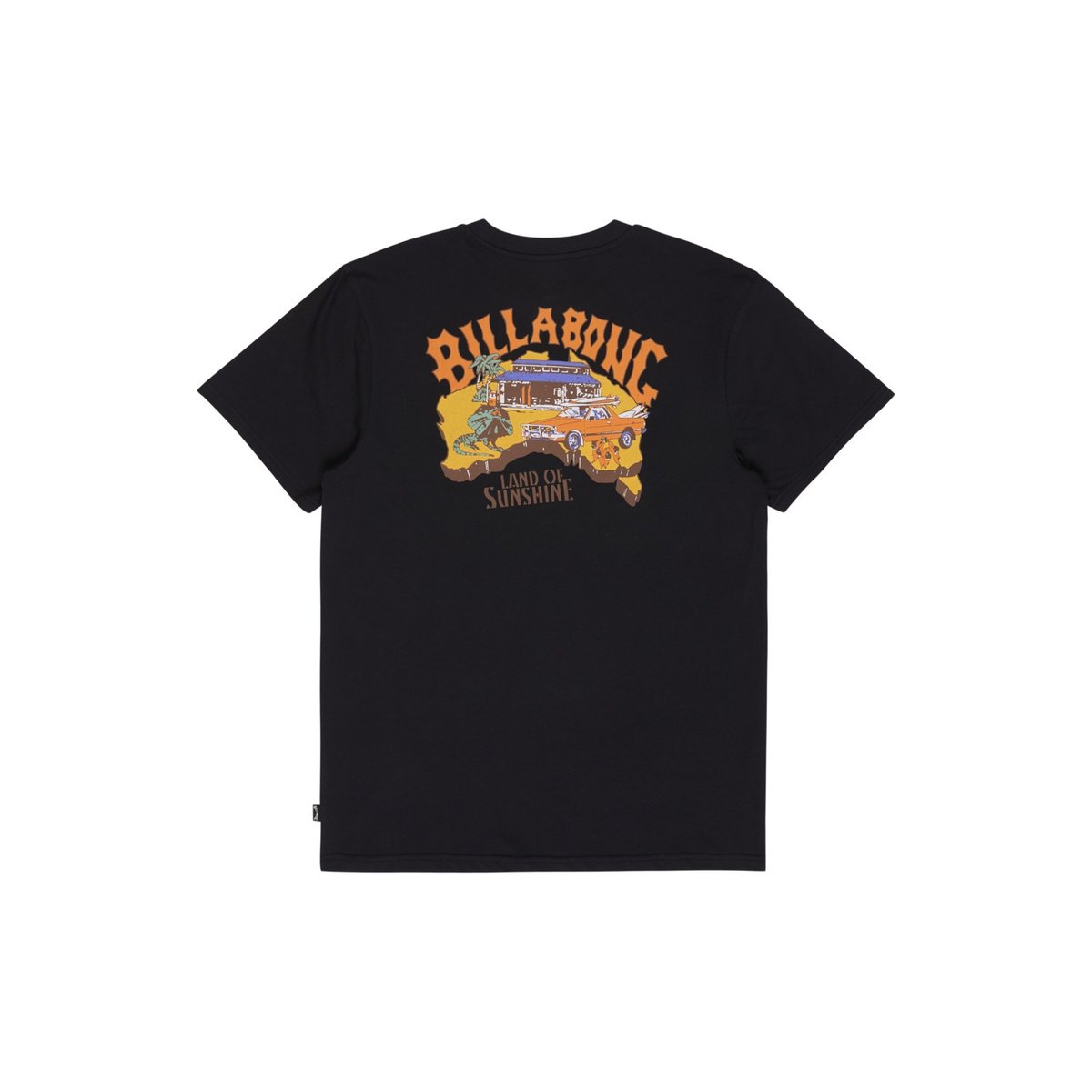 T shirt manches courtes STRAYA noir black, BILLABONG