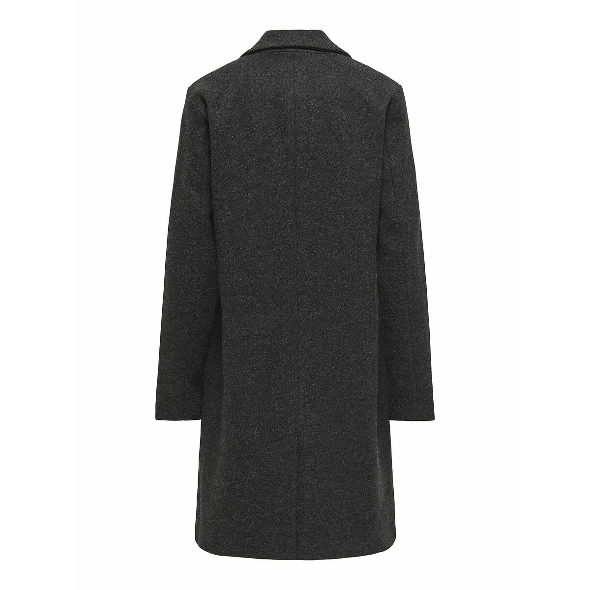 Manteau mi-long, col à revers noir, JDY