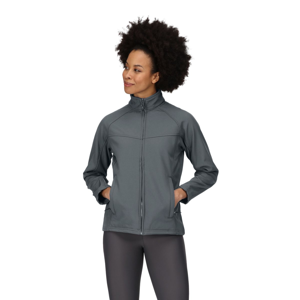 Veste coupe-vent UPROAR gris, REGATTA