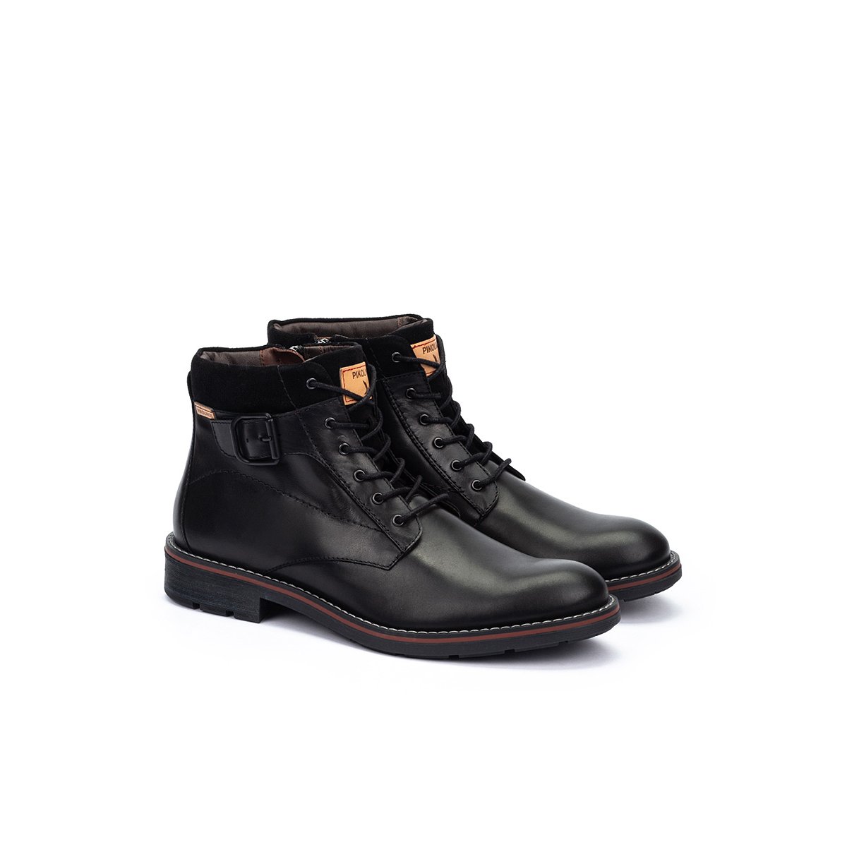 Bottines cuir York black, PIKOLINOS
