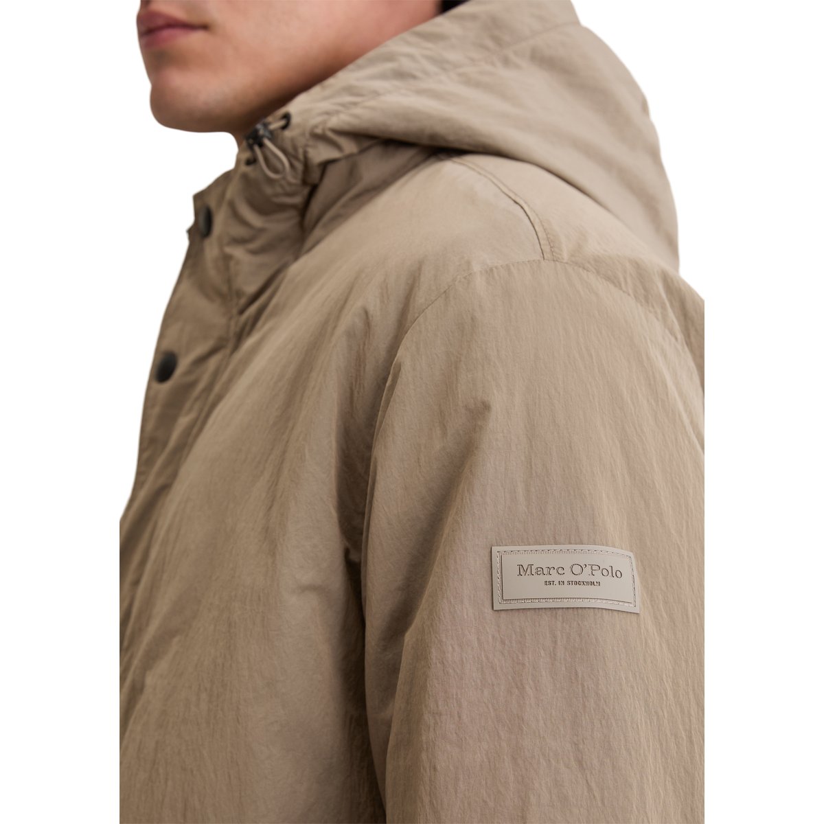 Parka regular avec un léger rembourrage marron, MARC O'POLO
