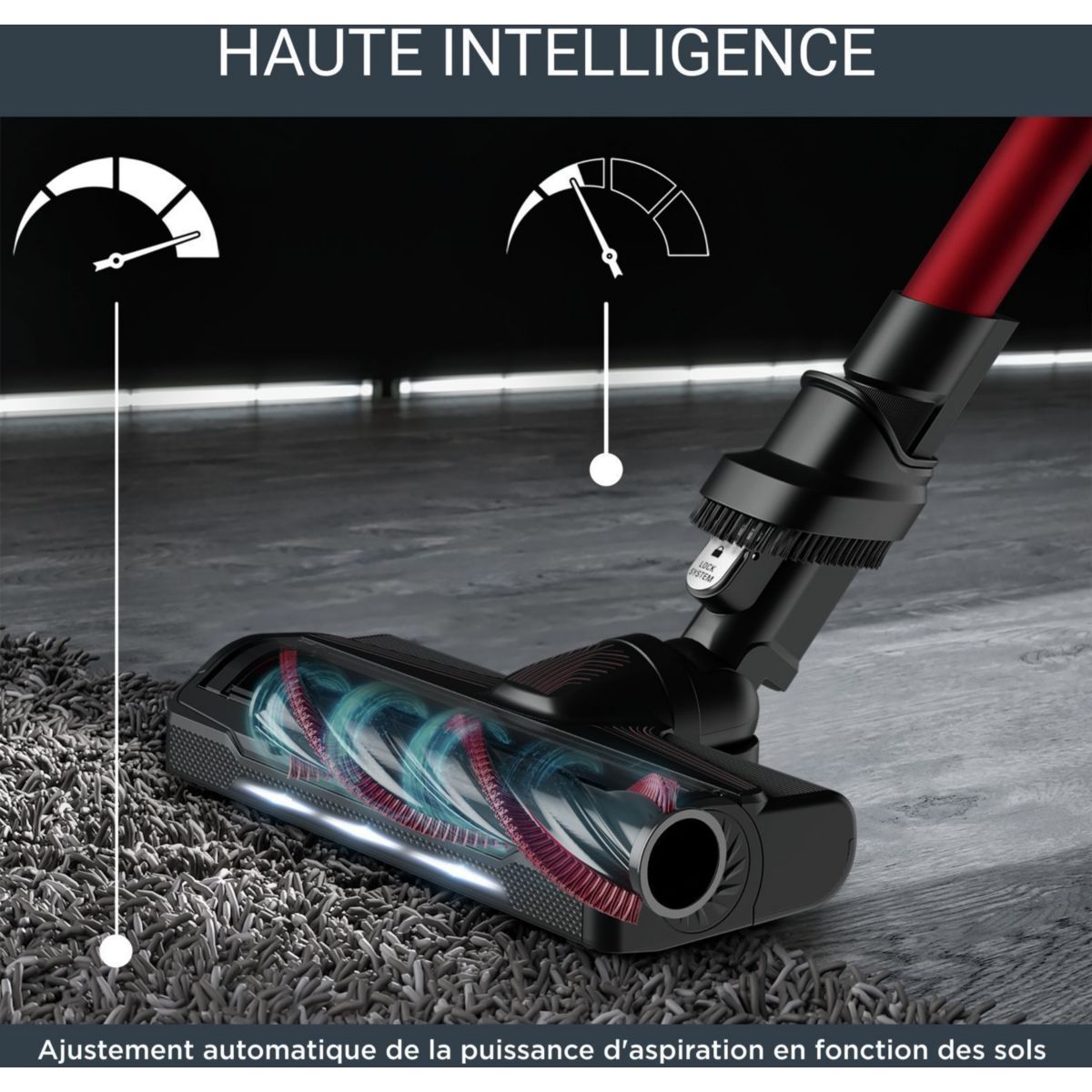 Aspirateur balai X Force Flex 9.60 Kit Animal RH2079WO couleur unique, ROWENTA