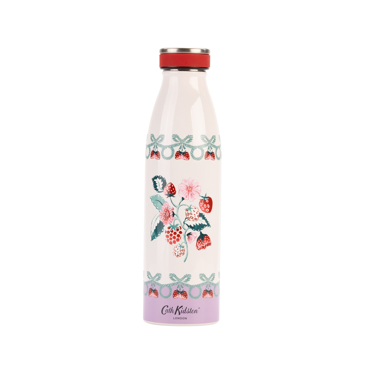 460ml Raspberry Stainless Steel Water Bottle pink, CATH KIDSTON