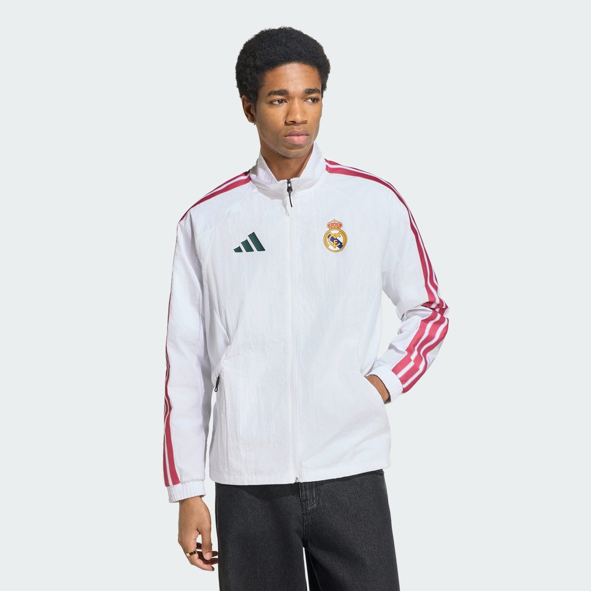 Veste Anthem Domicile Real Madrid Veste Anthem Domicile Real Madrid white, adidas Performance